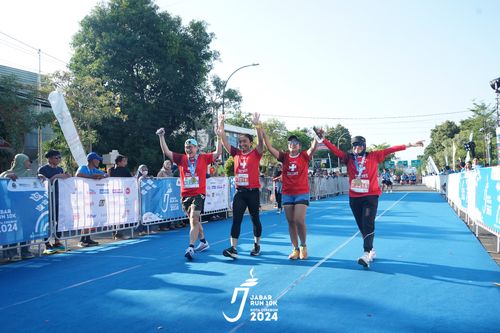 Race photo from Jabar Run 10K 2024