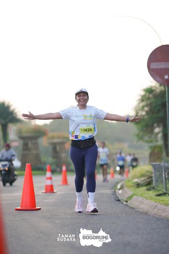 Race photo from Taman Budaya x BOGORUN 2025