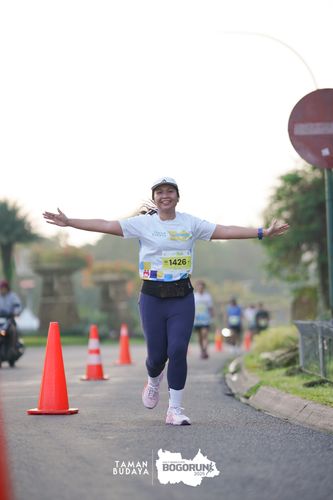 Race photo from Taman Budaya x BOGORUN 2025