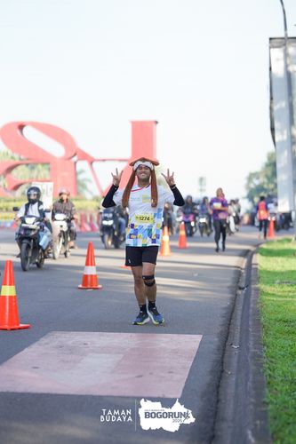 Race photo from Taman Budaya x BOGORUN 2025