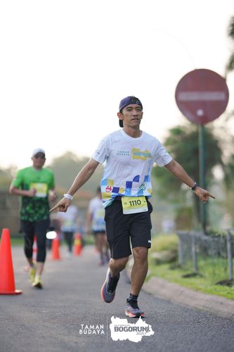 Race photo from Taman Budaya x BOGORUN 2025
