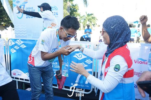 Race photo from Jabar Run 10K 2024