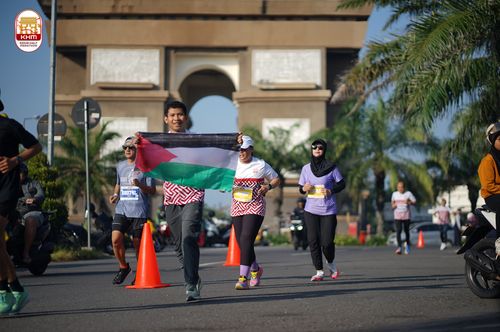 Race photo from Kediri Half Marathon 2024