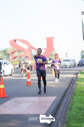 Race photo from Taman Budaya x BOGORUN 2025