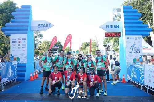Race photo from Jabar Run 10K 2024