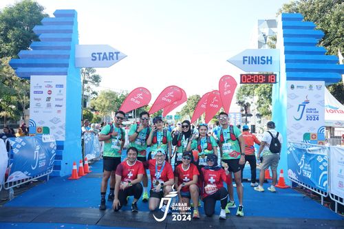 Race photo from Jabar Run 10K 2024