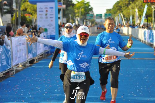 Race photo from Jabar Run 10K 2024