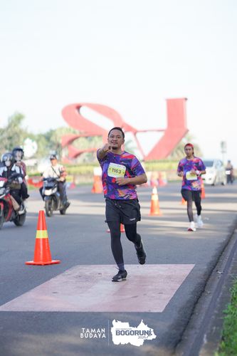 Race photo from Taman Budaya x BOGORUN 2025