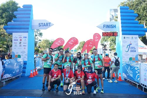 Race photo from Jabar Run 10K 2024