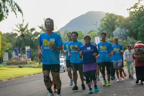 Race photo from Chasing Bogorun 2025