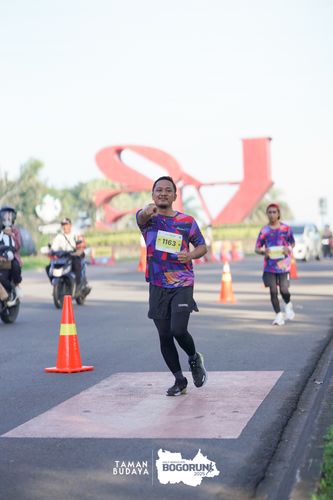 Race photo from Taman Budaya x BOGORUN 2025