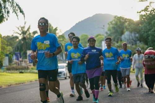 Race photo from Chasing Bogorun 2025