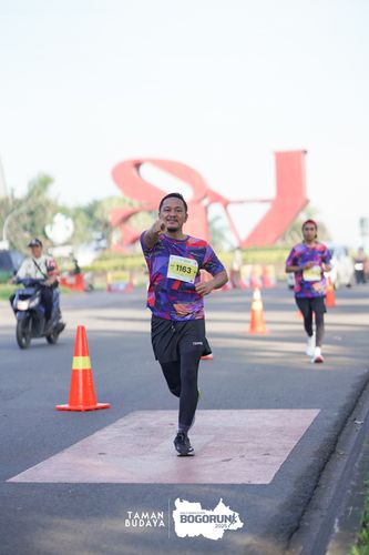Race photo from Taman Budaya x BOGORUN 2025