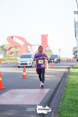Race photo from Taman Budaya x BOGORUN 2025