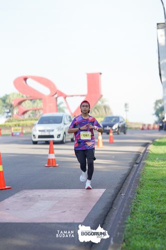 Race photo from Taman Budaya x BOGORUN 2025