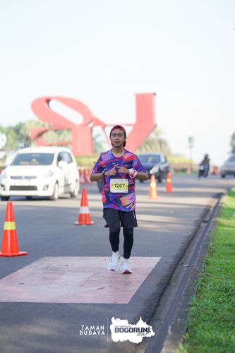 Race photo from Taman Budaya x BOGORUN 2025