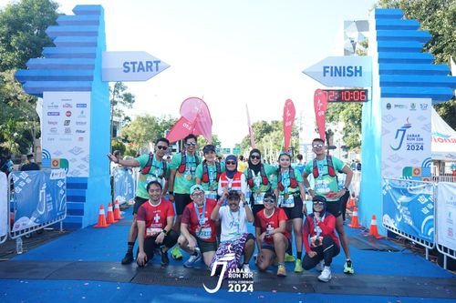 Race photo from Jabar Run 10K 2024