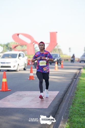Race photo from Taman Budaya x BOGORUN 2025