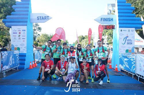 Race photo from Jabar Run 10K 2024