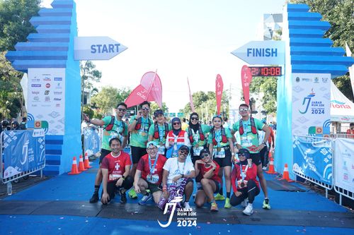 Race photo from Jabar Run 10K 2024