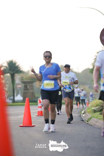 Race photo from Taman Budaya x BOGORUN 2025
