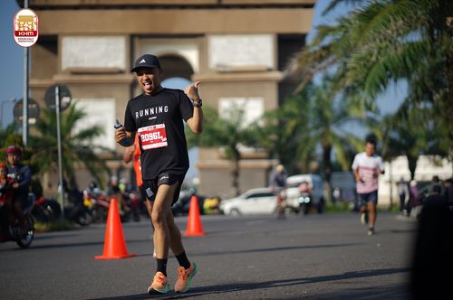 Race photo from Kediri Half Marathon 2024