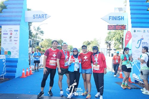 Race photo from Jabar Run 10K 2024