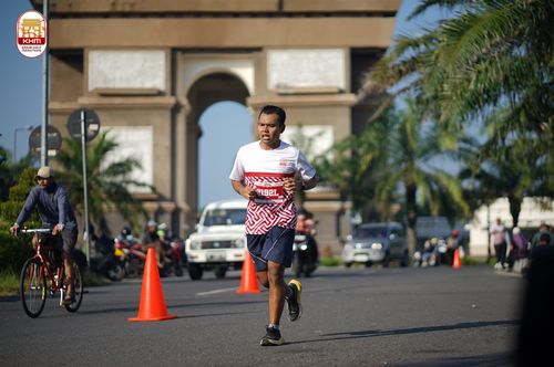 Race photo from Kediri Half Marathon 2024