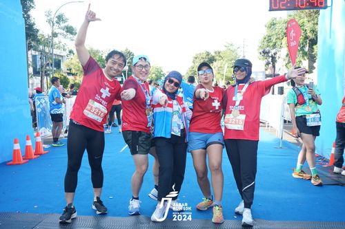 Race photo from Jabar Run 10K 2024