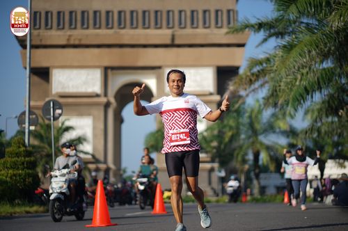 Race photo from Kediri Half Marathon 2024