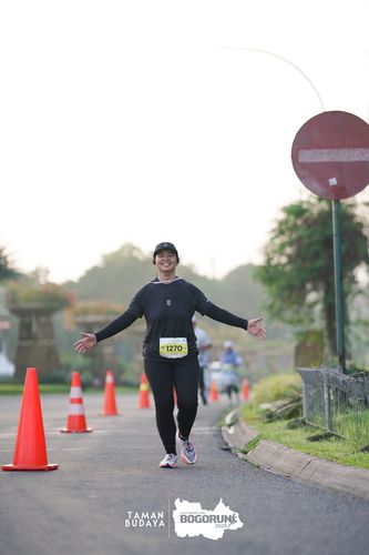 Race photo from Taman Budaya x BOGORUN 2025