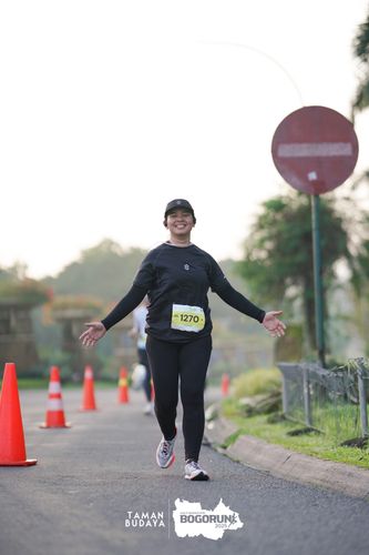 Race photo from Taman Budaya x BOGORUN 2025