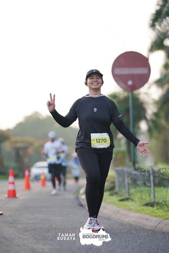 Race photo from Taman Budaya x BOGORUN 2025
