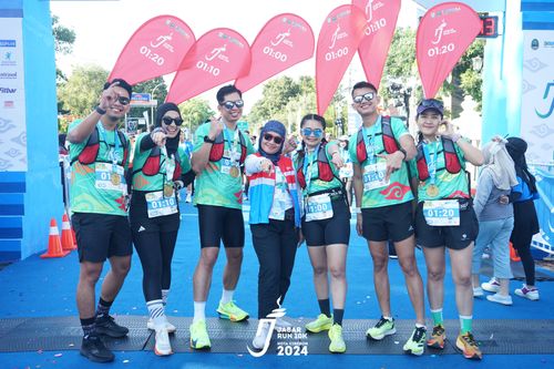 Race photo from Jabar Run 10K 2024