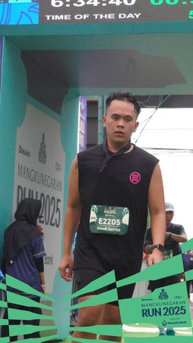 Race photo from Mangkunegaran Run 2025