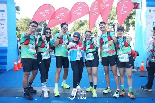Race photo from Jabar Run 10K 2024