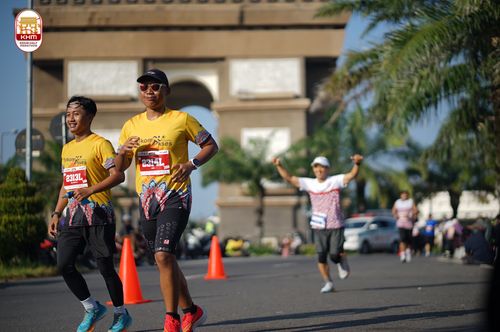 Race photo from Kediri Half Marathon 2024