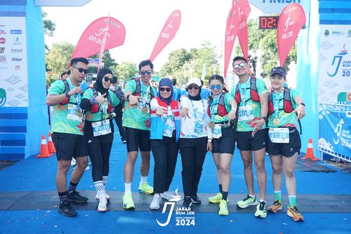 Race photo from Jabar Run 10K 2024