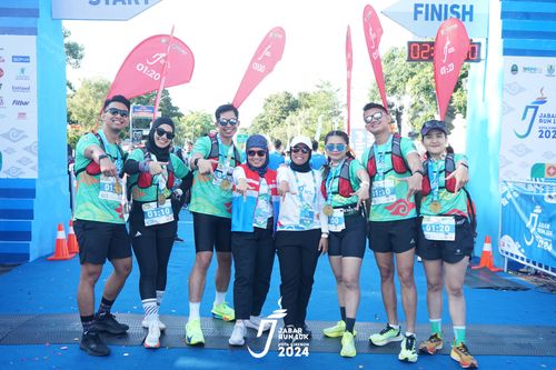 Race photo from Jabar Run 10K 2024