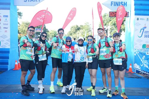 Race photo from Jabar Run 10K 2024