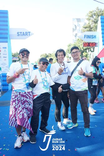 Race photo from Jabar Run 10K 2024