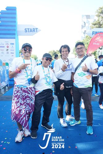 Race photo from Jabar Run 10K 2024