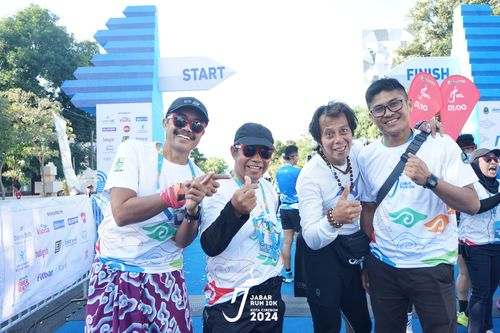 Race photo from Jabar Run 10K 2024