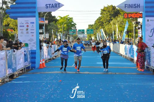 Race photo from Jabar Run 10K 2024