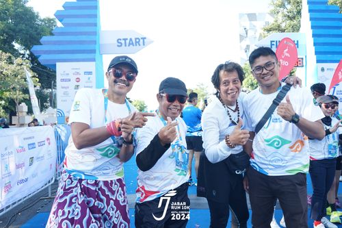 Race photo from Jabar Run 10K 2024