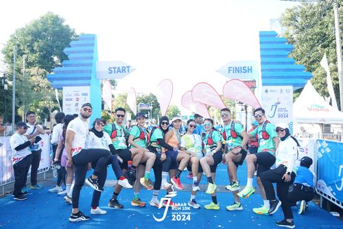 Race photo from Jabar Run 10K 2024