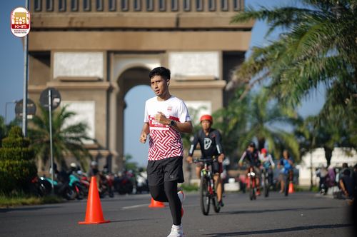 Race photo from Kediri Half Marathon 2024