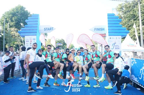 Race photo from Jabar Run 10K 2024