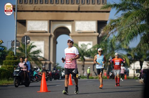 Race photo from Kediri Half Marathon 2024