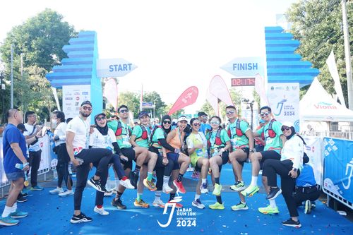 Race photo from Jabar Run 10K 2024